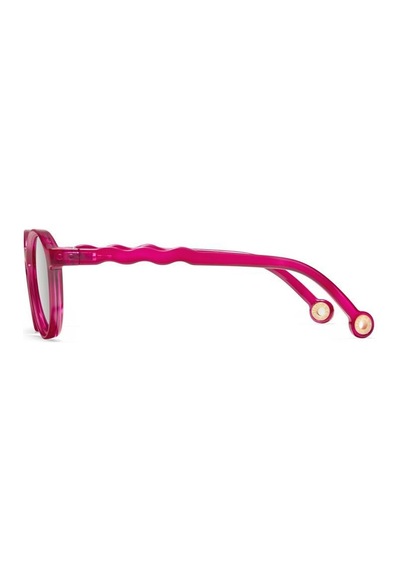 Olivio&co Classic Oval Junior Güneş Gözlüğü - Raspberry Açık Gri