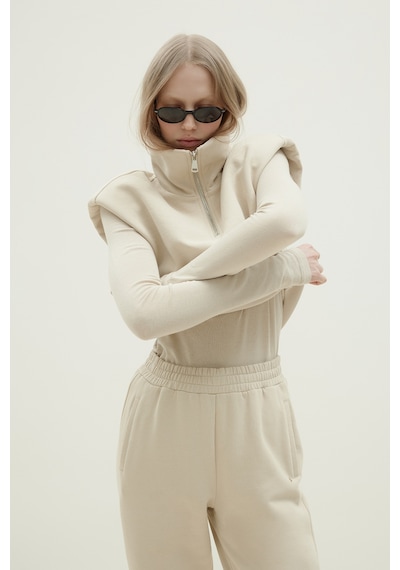 Suud Collection Bej Cossie Jogger Eşofman