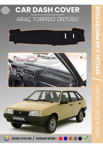 Lada Samara Enjeksiyonlu 1990-2004 Torpido Örtüsü Torpido Koruma Tam Uyum Araca Özel Kaymaz - 464 Stiloto