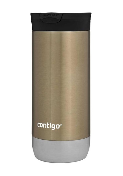 Contigo Huron Pro Snapseal Termos Bardak 470 ML - Latte Kahverengi