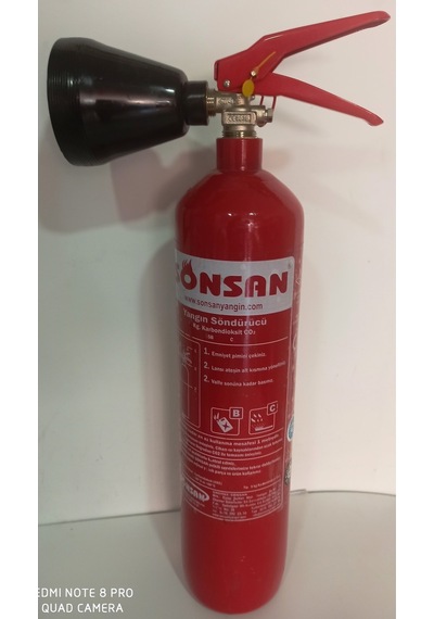 Co2 Gazlı Yangın Söndürme Cihazı 2 Kg.