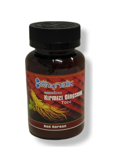 Thymolix Nursima Kırmızı Ginseng Tozu 75 G