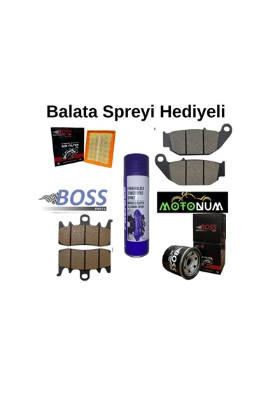Cf Moto Sr 450 Ön Arka Fren Balata Takımı Ve Filtre Seti
