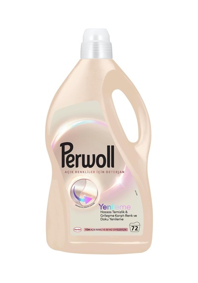 Perwoll Açık Renkliler Sıvı Çamaşır Detarjanı 3.96 Litre, 4l