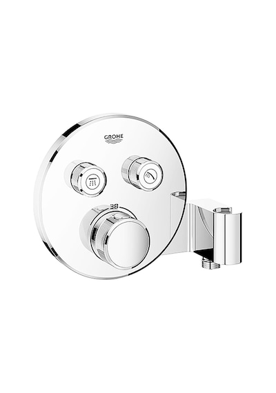 Grohe Grohtherm Smartcontrol Çift Valfli Akış Kontrollü Ankastre Termostatik Duş Bataryası Entegre Duş Kolu Ile - 29120000 Krom Grohe Grohtherm Smartcontrol Çift Valfli Akış Kontrollü Ankastre Termostatik Duş Bataryası Entegre Duş Kolu Ile - 29120000 Krom