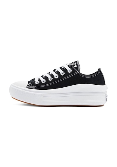 Converse Convers Chuck Taylor All Star Move Canvas Platform Kadın Günlük S Siyah