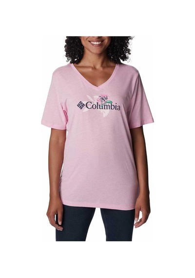 Columbıa Bluebırd Kadın T-shırt 1934611-679 Pembe