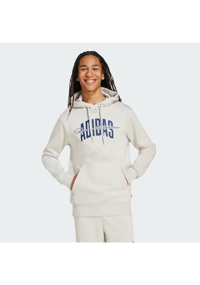 Adidas Collegiate Script Graphic Erkek Sweatshirt C-adıjm6424e50a00 Bej