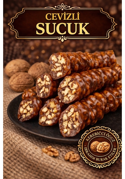 Üzüm Pekmezli Atom Cevizli Sucuk 1 Kg