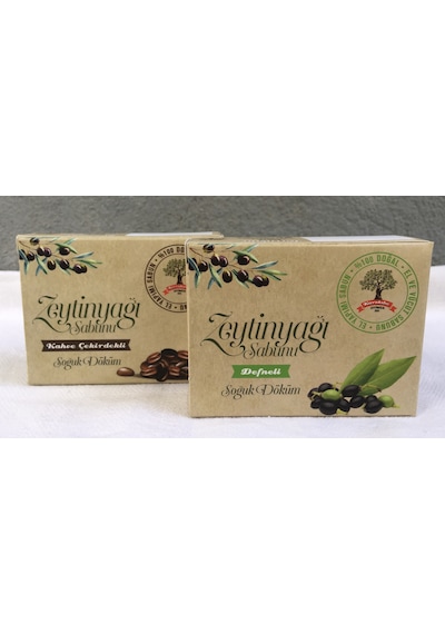 Karakılıç Doğal El Yapımı Kahveli Çekirdekli + Defneli Zeytinyağı Sabunu 120 G