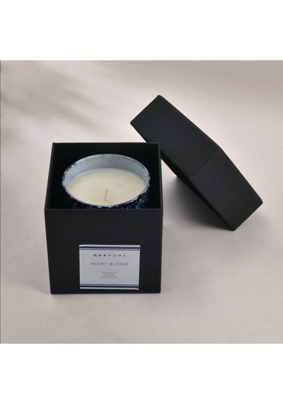 Night Bloom Kokulu Mum Mavi 230 Gr Renksiz