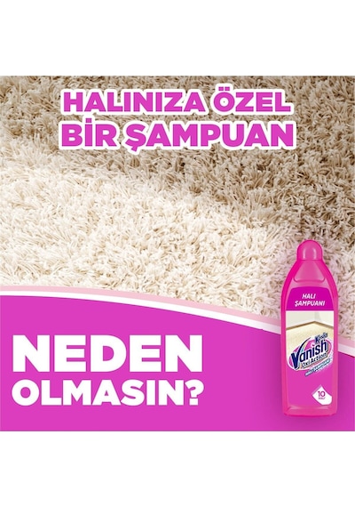 Vanish Halı Şampuanı Makinede 850 MLx 2