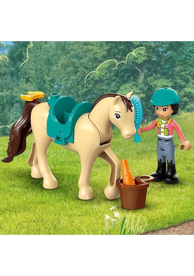 LEGO® Friends At ve Midilli Römorku 42634 4+ Yaratıcı Oyuncak Yapım Seti - 105 Parça