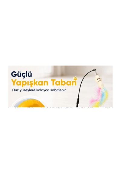 Kedi Şekilli Dönen Peluş Balıklı Olta Oyuncağı Rekli