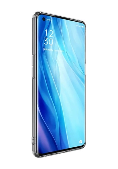 Oppo Reno 4 Pro 4G Kılıf Şeffaf Silikon Hibrit Case Renksiz