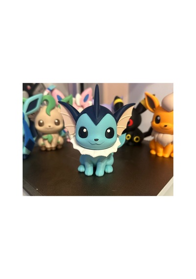 Pokemon Vaporeon Chibi Mini Masa Figürü 5 Cm Pokemon Koleksiyon İçin Mini Figür / Oyuncak