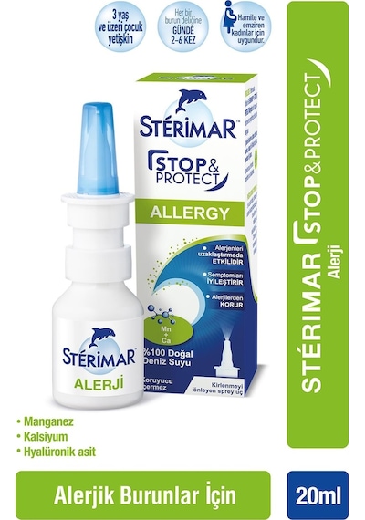Sterimar Stop&Protect Burun Spreyi 20Ml