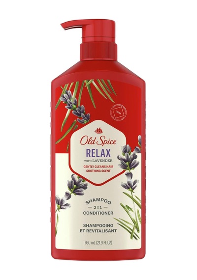 Old Spice Relax With Lavender 2in1 Şampuan ve Saç Kremi 650ML
