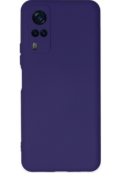 Cosmotex Newface Vivo Y53s Kılıf Nano İçi Kadife Silikon - Mor