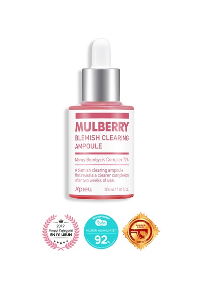 Missha A'PIEU Mulberry Blemish Clearing Ampoule Leke Karşıtı Aydınlatıcı Dut Özlü Ampul 30 ML