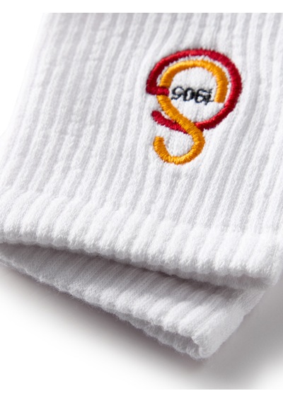 Gsstore Galatasaray Unisex Çorap K252284 Beyaz