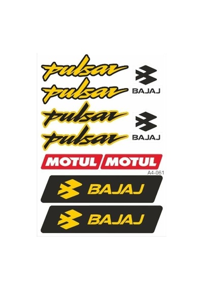 A4 Sticker 061 Tek Paket Çoklu Sticker Standart