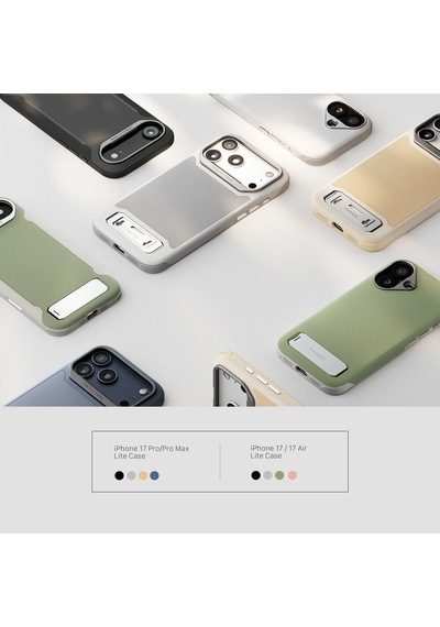 Tilta Khronos Lite Apple Uyumlu iPhone 17 Pro Case - Light Gray - Tkl-ıp17-pfc-lg Açık Gri