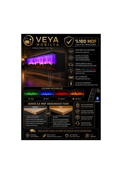 Tv Sehpası Full Şömineli Kumandalı Bluetooth Stereo Ses 6 Modlu Ünite 175 Cm Mdf Metal Ayak Siyah Ve Krom Siyah Ve Krom Tv Sehpası Full Şömineli Kumandalı Bluetooth Stereo Ses 6 Modlu Ünite 175 Cm Mdf Metal Ayak Siyah Ve Krom Siyah Ve Krom