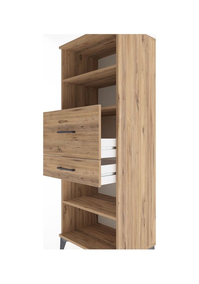 Hyperion Dolap 3 Raflı 2 Çekmeceli 60x44x163 Çam-çam Atlas Çam