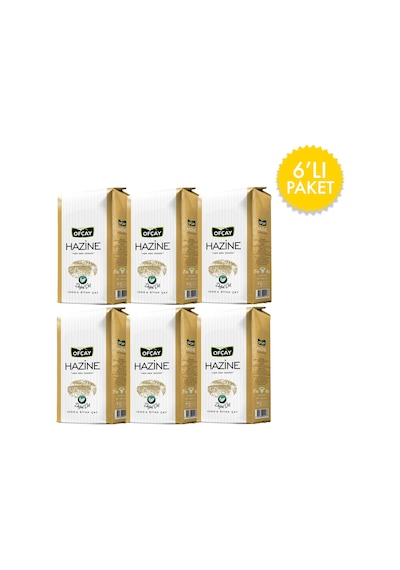 Ofçay Hazine Siyah Dökme Çay 6 x 1 KG