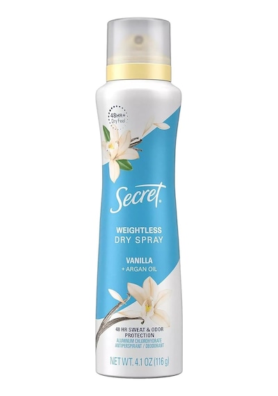 Secret Vanilla Antiperspirant Kuru Sprey Deodorant 116gr