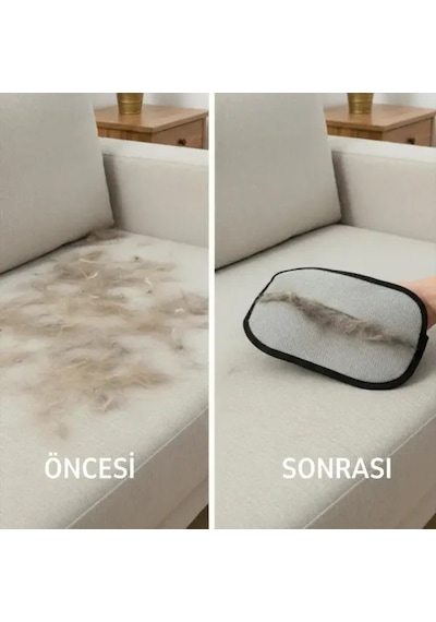Tüy Toplama Eldiveni Acı Kahverengi