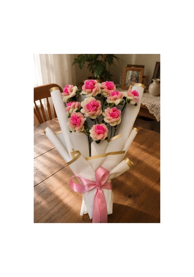 Şönil Minik Gül Demetleri Pembe Tonları - 821161167 Pembe Tonları