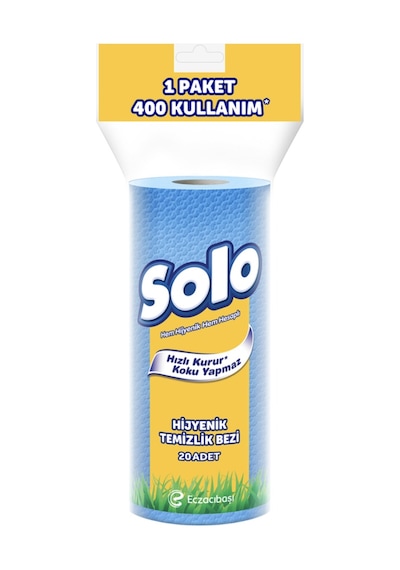 Solo Hijyenik Temizlik Bezi 20'li Diğer