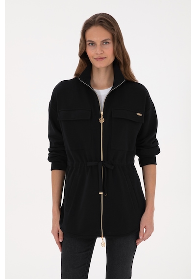 U.s. Polo Assn. Kadın Siyah Hırka Örme 50318035-vr046 Sıyah