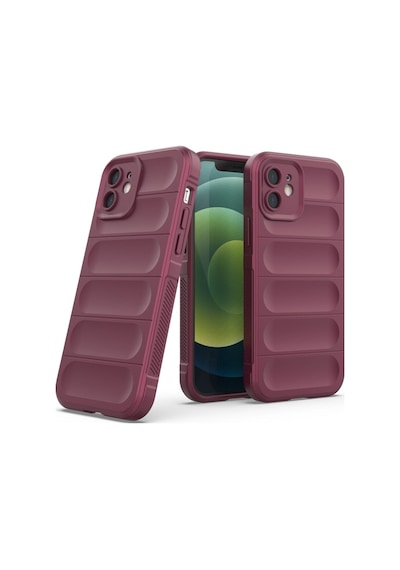 Apple Uyumlu iPhone 12 Kılıf Optimum Lens Çerçeveli Silikon Kapak