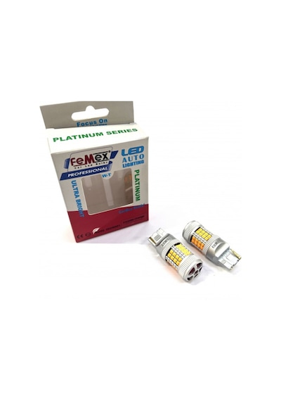 T20 Decoderli Sinyal Fanlı Led Ampul Femex Platinum Wy21w
