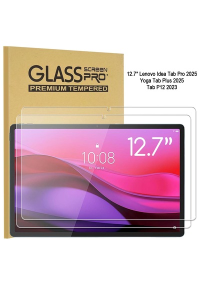 Lenovo Idea Tab Pro 2025/tab P12 2023 Uyumlu Temperli Cam Ekran Koruyucu 2 Adet