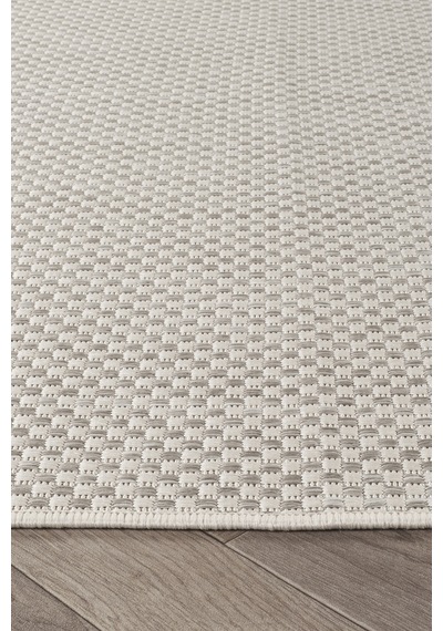 Sisalux 3082 Beyaz Gri Sisal Dokuma Jüt Kilim Hav Toz Vermez Halı Salon Mutfak Oturma Odası Halısı Beyaz - Gri
