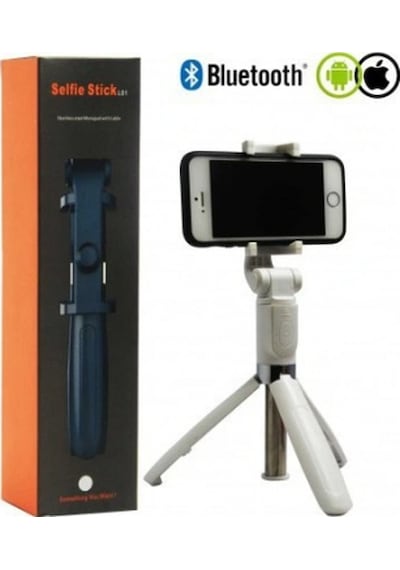 Selfie Stick L01 Bluetooth Kumandalı Selfie Çubuğu Tripod Monopod 5324