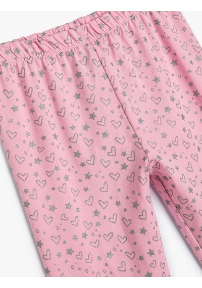 Koton Tayt Kalpli Simli Beli Lastikli Pamuklu Pembe Desenli 4skg40131ak 4SKG40131AK2D7 Pembe Desenli Koton Tayt Kalpli Simli Beli Lastikli Pamuklu Pembe Desenli 4skg40131ak 4SKG40131AK2D7 Pembe Desenli
