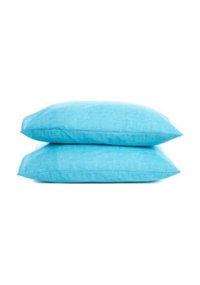 Lionas Mer-tim 2'li 50x70 Ranforce Mavi Yastık Kılıfı Mavi