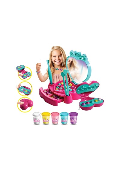 03926 Barbie Takı Tasarla Hamur Set