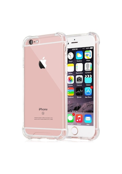 Apple Uyumlu iPhone 6S Plus Kilif Köse Korumali Seffaf Silikon Kapak 392958092