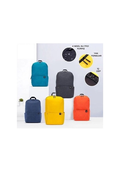 Terrien Premium Cep Pratik Renkli Mi Casual Daypack Sırt Çantası Diğer