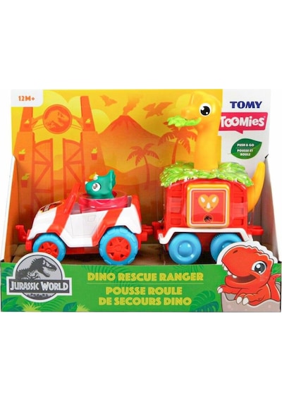 73253 Tomy - Jurassic World Dino Kurtarma Aracı - Toomies +12 ay