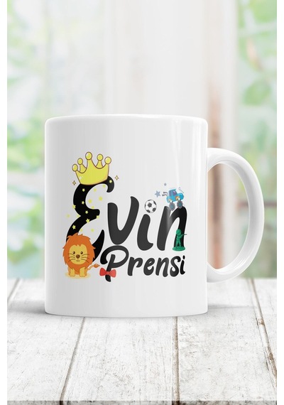 Evin Prensi Kupa Bardak Beyaz