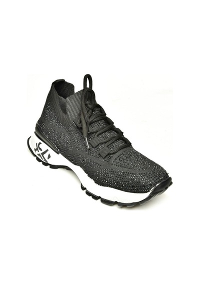 Fox Shoes U602915104 Siyah Kumaş Spor Ayakkabı Sneakers Siyah-kumaş Çok Renkli