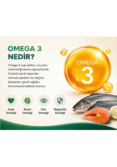 Takecare Omega 3 Balık Yağı 500 Mg 60 Softjel