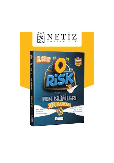 Netiz Risk Yok 5.sınıf Fen Soru Bankası